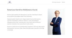 Desktop Screenshot of notariusz-poznan.pl
